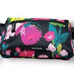 Vera Bradley  Belt Bag Fanny Pack Floral Black Pink Nylon Adjustable Waist Travel Photo 6