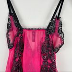 Victoria's Secret Victoria’s Secret Pink Lace Lingerie Nightie Tank Cami Top Sz Medium Photo 9