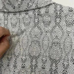 WAYF  Marly Snake Print Coat Snake Jacquard Size L Photo 5