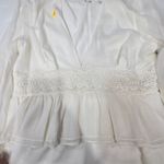 Tularosa  Lucianna Mini Dress in Ivory XL Photo 7