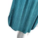 Anthropologie  Sabina Musayev Skirt Blue Textured Side Slit Maxi Medium Photo 3