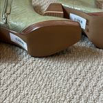 Chinese Laundry Green Croc-Embossed Women's heeled Boots Photo 1