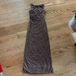 Charcoal clothing dress Brown Size 4 Photo 1