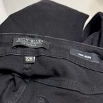 Judy Blue Dad Jeans Womens Stretchy Black 7/28 Criss Cross Hi Rise Straight Leg Photo 8