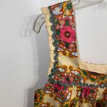 Anthropologie NWT $108 Let Me Be Abstract Ruffled Tank 2 Photo 5