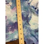 LuLaRoe NEW Womens Knit Tunic Top S Short Sleeve Blue Pink Floral Scoop Neck Photo 6