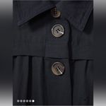 Reiss HEIDI VISCOSE-LINEN BELTED MIDI DRESS IN NAVY, Size 4 , $298 Photo 4