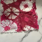 Anthropologie  Long-Sleeve Mock-Neck Mesh Printed Slim Midi Dress Pink XXS Retro Photo 9