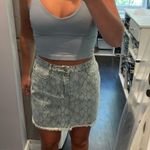 These Three Boutique Denim Snake Skirt Photo 0