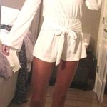 Blue Blush White romper  Photo 0