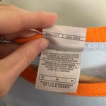Nike Light Blue and Orange Ringer Graphic Shortsleeved Shirt size medium Photo 6