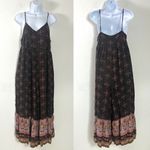 Natural Life  Bohemian Jamie V-Neck Ruffle Wide Leg Jumpsuit Mocha Tulip Medium Photo 3