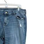 Old Navy Jeans Womens 14 Blue Boyfriend Straight Stretch Denim Bottoms Photo 2