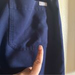 FIGS Scrub Size M Technical Collection Medica Pants Women Navy Blue Straight Leg Photo 8