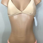 Anthropologie New. BASTA SURF nude and peach bikini. Retails $129. Medium Photo 0