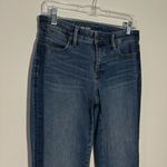 Talbots Slim Ankle Jeans Shadow Side Stripe In Blue Size 4 Photo 2