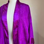 Victoria's Secret Vintage Victoria Secret Gold Label Purple Robe One Size Photo 3