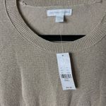 New York And Company  Beige/Gold Shimmer Sweater Small Photo 1