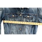 Madewell Jean Jacket Women XS Blue Capstone Oversized Trucker Classic Boho Urban Photo 4