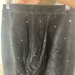 wilson's leather  Maxima Suede Rhinestone Flare Pants size 4 Western Rocker Bling Photo 7