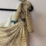 Ralph Lauren Lauren  Women Sz 10 One Shoulder 100% Silk Midi Cocktail Party Dress Photo 1