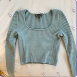 Kendall + Kylie Long Sleeve Ribbed Top Photo 0