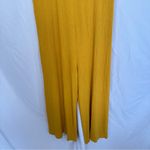 Love Tree  Summer Loving Woman’s Large Mustard Yellow Jumpsuit‎ Romper Photo 3
