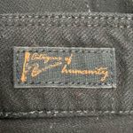 Citizens of Humanity Vtg Y2K Mini Jean Skirt Size 30 Skull & Bunny Pockets Black Photo 6