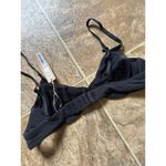 SKIMS Cotton Jersey Underwire Bra Soot Size 34A Photo 4