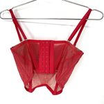 Victoria's Secret  Corset Bra Top Bright Pink Size 32 B Photo 1