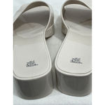 Wild Fable Womans  Open Toe Block Heel Nude Color Sandal Slip On Size 11 Photo 4