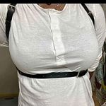 Black Harness Suspender Belt O Ring New Photo 7