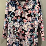 Aryeh  UPF 50+ Ruffle Collar Floral Long Sleeve Dress Photo 0