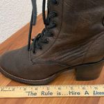 FREEBIRD by Steven 99202 “Cavalier” Brown Leather Lace Up Boots Women’s Size 7 Photo 11