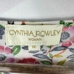 Cynthia Rowley  Floral Top Womens Plus 1X Ruffle Sleeve Whimsical Romantic Boho Photo 1