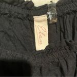 Elan  Black‎ Ruffled Jumpsuit Photo 2