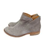Kork-Ease Ryder Women's Gray Suede Leather Ankle Boots Booties Back Zip 7M Taupe Photo 1