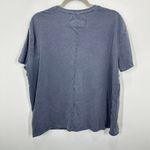 We The Free  Gray Washed Cotton Crew Neck Short Sleeve T Shirt Size Small Photo 6