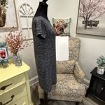 Loft  Black and White Knit Dress Photo 4