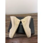 J Crew Espadrille Wedges Womens 8 Natural Beige Heels Canvas Sandals Shoes Tan Photo 4