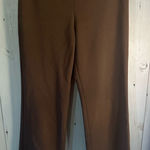 AQUA  Black Crop Pants with Pom-Pom Trim | Size Small Photo 0