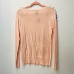 Merona NWT blush pink embellished diamond sweater sz small Photo 2
