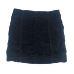 Free People modern femme black corduroy skirt Photo 0