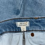 Madewell  High Rise Denim Shorts Watt Light Wash Summerweight Women’s 28 Raw Hem Photo 4