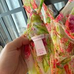 Victoria's Secret Victoria’s Secret Lingerie set babydoll mini dress thong floral chiffon sheer Photo 7