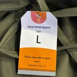 Olive Green Sweat Rehab Bodysuit Size L Photo 3