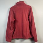 Columbia  Jacket Women's XL Red Pink Full Zip Fleece Pullover Jacket Photo 3
