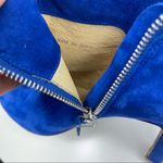 Chloé CHLOE SUEDE ANKLE ZIPPER BOOTS BLUE COLOR SIZE 38.5 Photo 12