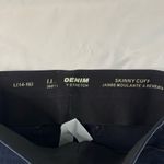 Nygard Luxe Denim Skinny Cuff Jeans Dark Wash Stretch Size L 14 Photo 5