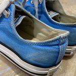 Converse All Star Low Tops Lace Up Blue Sneakers Women’s 8 (Please Read Description) Photo 6
